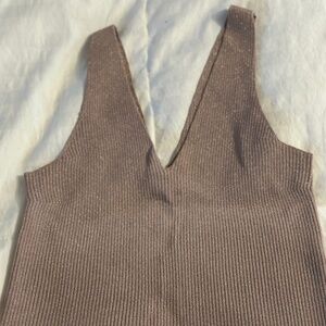 Intermix Crop Tank Sweater